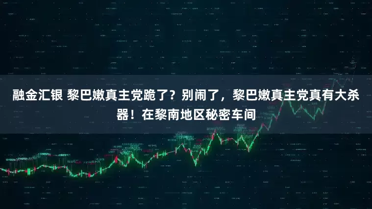融金汇银 黎巴嫩真主党跪了？别闹了，黎巴嫩真主党真有大杀器！在黎南地区秘密车间